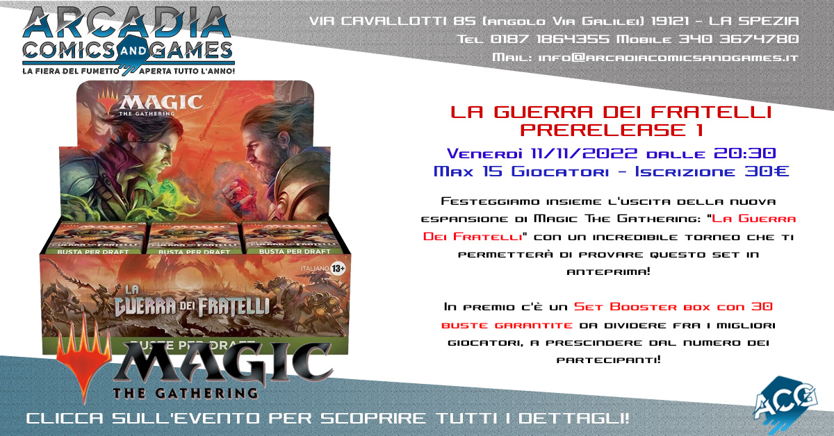 Magic the Gathering La Guerra dei Fratelli Buste dell'Espansione (30) -  Italiano