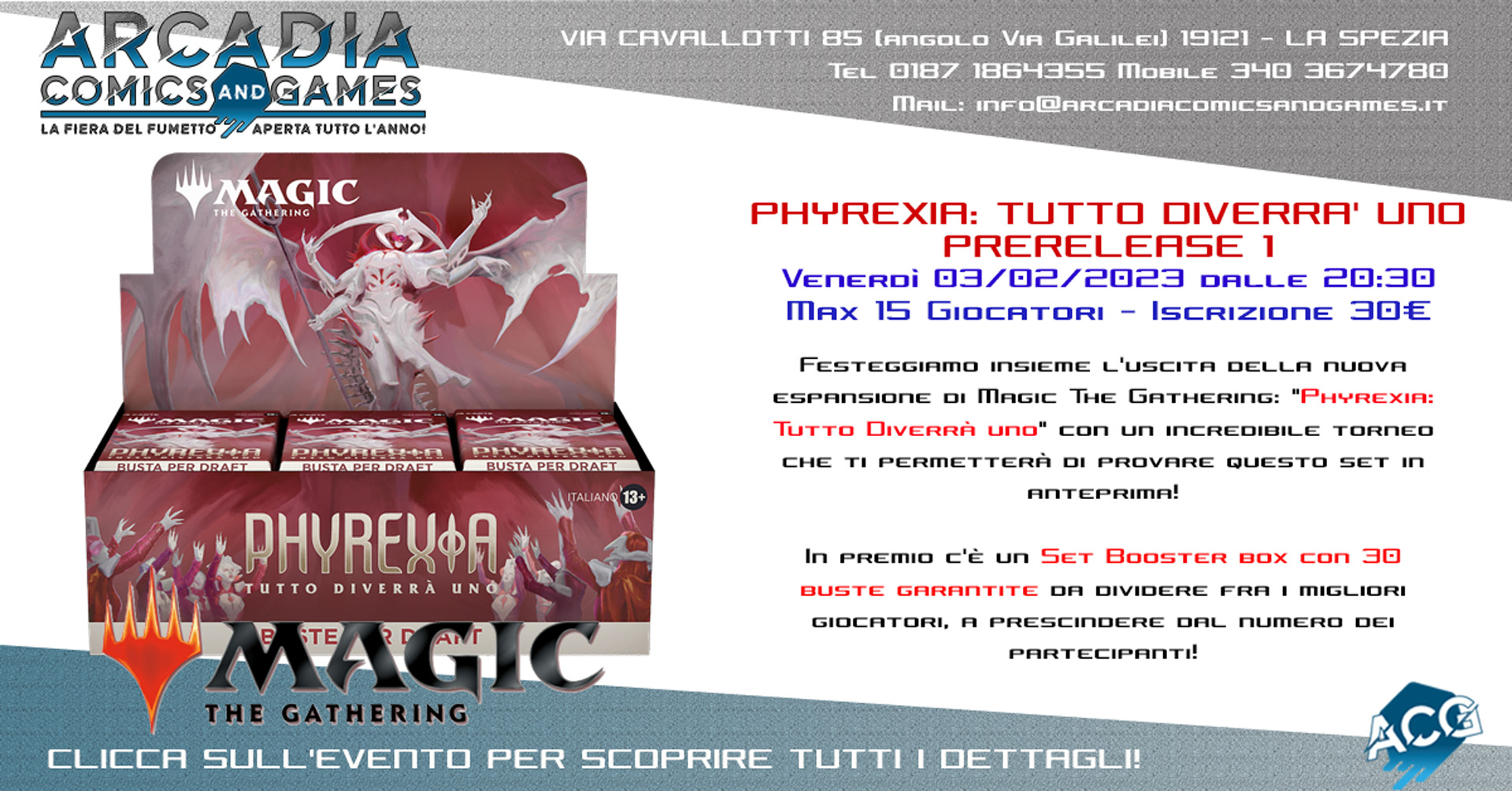 Magic: Phyrexia: Tutto Diverrà Uno Prerelease 1