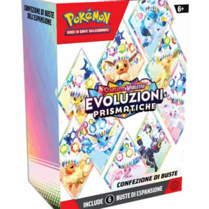 Pokemon SV8.5 Evoluzioni Prismatiche Bundle 6 buste (IT) - 1 Pezzo