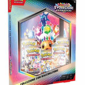 Pokemon SV8.5 Evoluzioni Prismatiche Collezione con Raccoglitore (IT) - 1 Pezzo