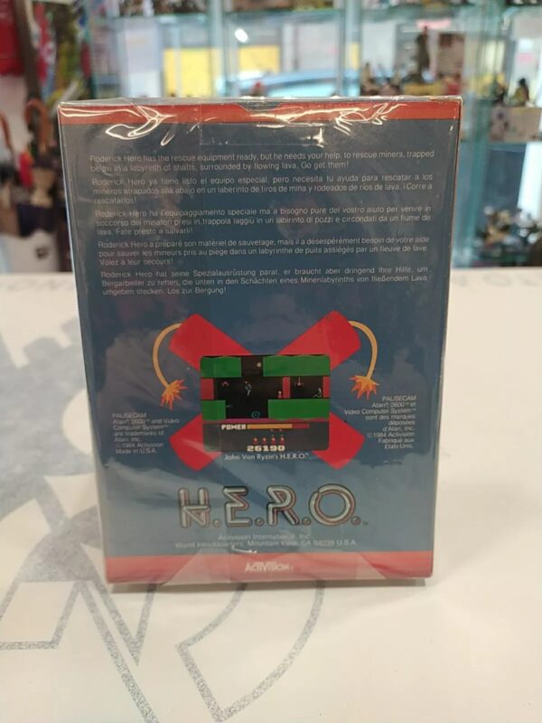 H.E.R.O HERO Atari 2500 Sealed Nuovo Sigillato New Activision - immagine 2